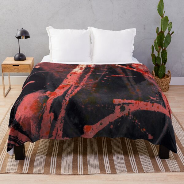Item preview, Abstract Night sky in Vibrant Red designed and sold by NickDedidis.