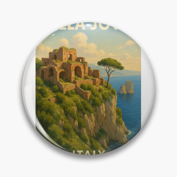 Item preview, Villa Jovis Italy on Clifftop Overlooking Capri Coast designed and sold by Places On Earth.