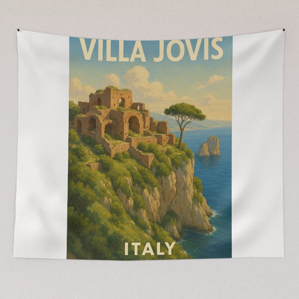 Item preview, Villa Jovis Italy on Clifftop Overlooking Capri Coast designed and sold by Places On Earth.