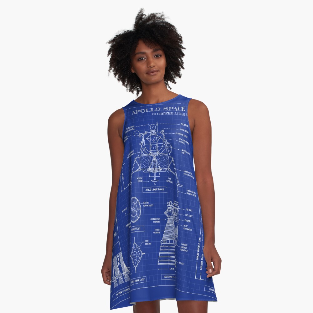 Item preview, A-Line Dress designed and sold by BGALAXY.