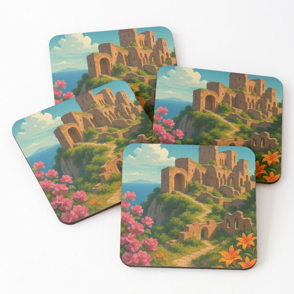 Item preview, Villa Jovis Italy with Wildflowers and Coastal Path designed and sold by Places On Earth.