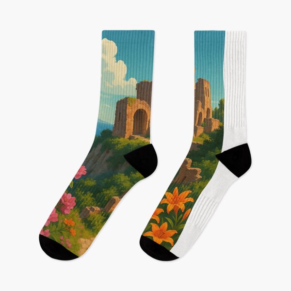 Item preview, Villa Jovis Italy with Wildflowers and Coastal Path designed and sold by Places On Earth.