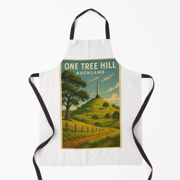 Item preview, One Tree Hill Auckland New Zealand with Monument and Rolling Hills designed and sold by Places On Earth.