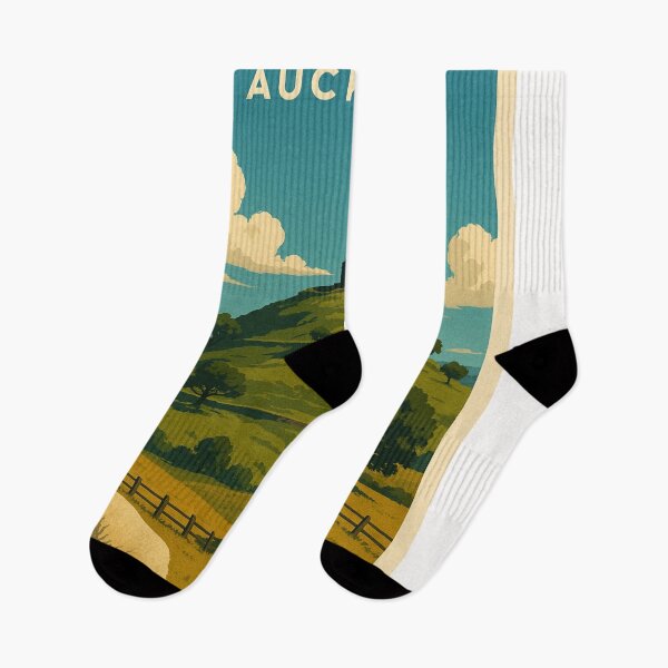 Item preview, One Tree Hill Auckland with Sheep and Countryside Landscape designed and sold by Places On Earth.