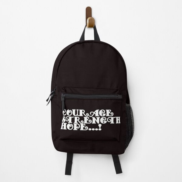 Item preview, Strength, Courage & Hope – Inspirational Typography Design designed and sold by Unlimited-Style.