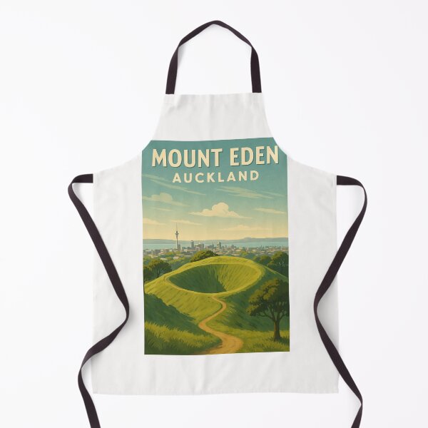 Item preview, Mount Eden Crater Overlooking Auckland Skyline designed and sold by Places On Earth.