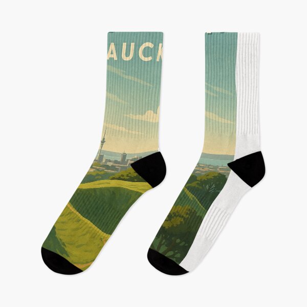 Item preview, Mount Eden Crater Overlooking Auckland Skyline designed and sold by Places On Earth.