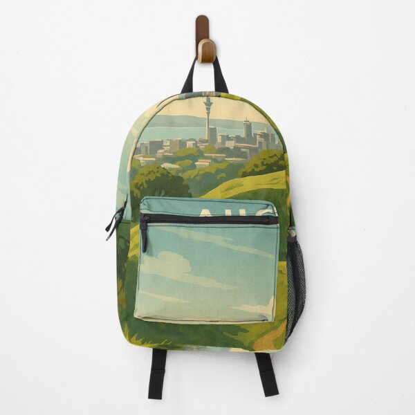 Item preview, Mount Eden Crater Overlooking Auckland Skyline designed and sold by Places On Earth.