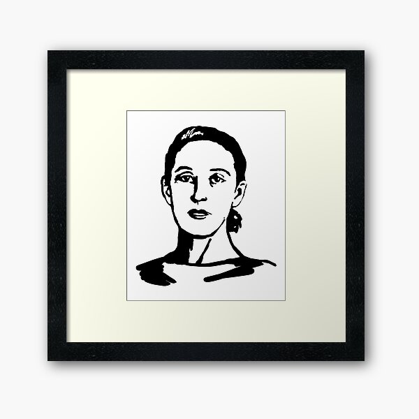 Vista previa del artículo con la obra «Martha Graham», diseñado y vendido por MichaeIRellov.