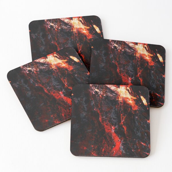 Item preview, Abstract Nature Fiery Landscape designed and sold by NickDedidis.