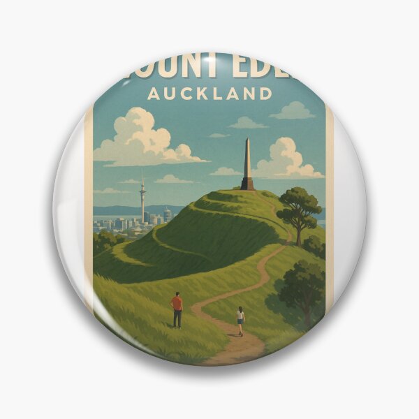 Item preview, Mount Eden Auckland Path to Summit Obelisk designed and sold by Places On Earth.