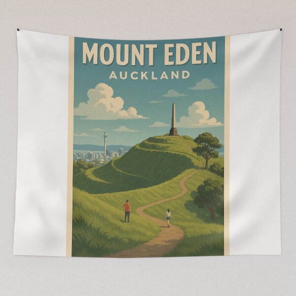 Item preview, Mount Eden Auckland Path to Summit Obelisk designed and sold by Places On Earth.