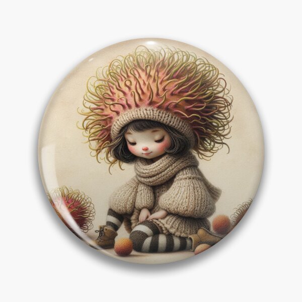 Item preview, Rambutan Girl designed and sold by Beyondnote-Art.
