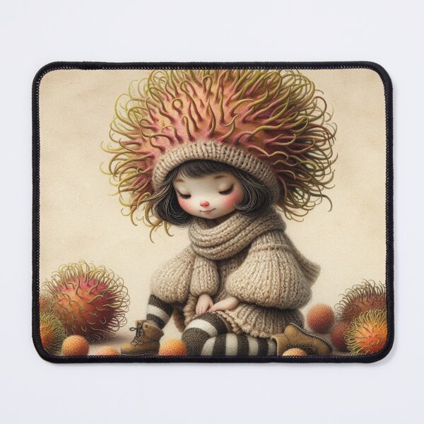 Item preview, Rambutan Girl designed and sold by Beyondnote-Art.