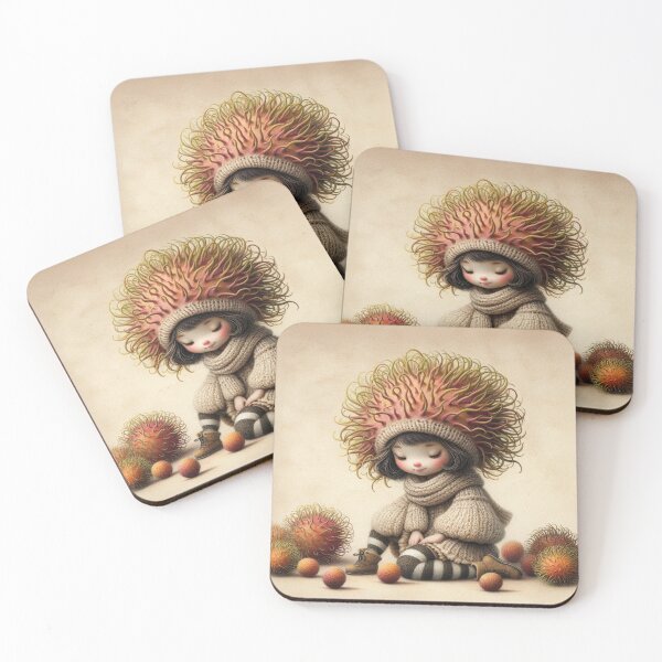 Item preview, Rambutan Girl designed and sold by Beyondnote-Art.