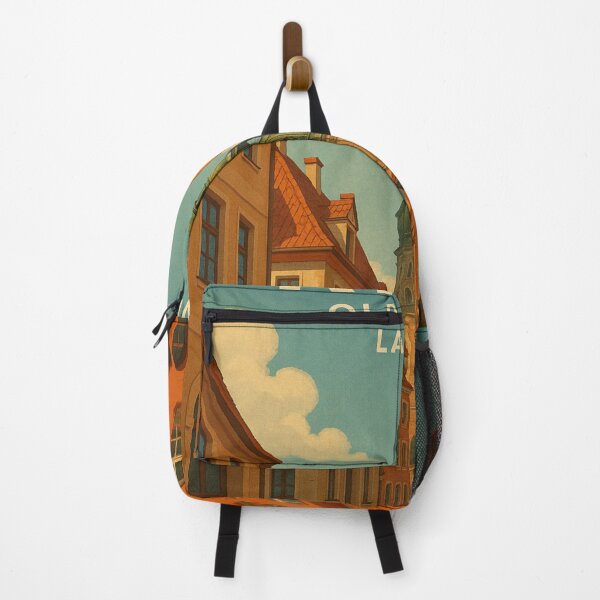 Item preview, Riga Old Town Latvia with St. Peter’s Church Spire designed and sold by Places On Earth.