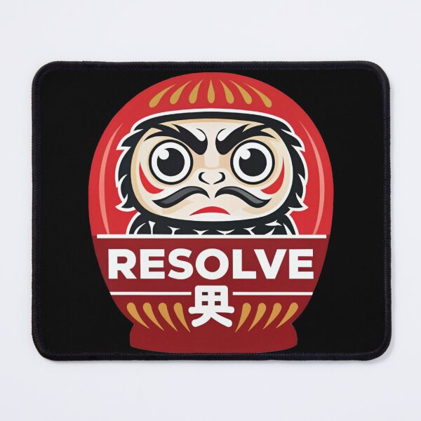 Item preview, Daruma Resolve Luck Determination Chronicle designed and sold by Alahchin Art.
