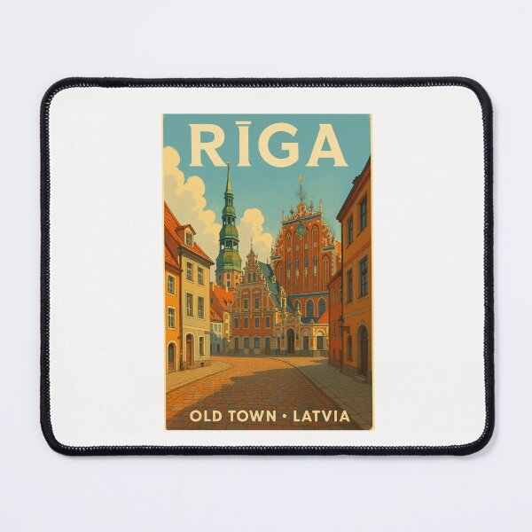 Item preview, House of the Blackheads and Riga’s Historic Center designed and sold by Places On Earth.