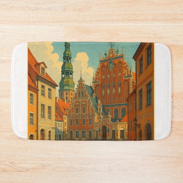 Item preview, House of the Blackheads and Riga’s Historic Center designed and sold by Places On Earth.