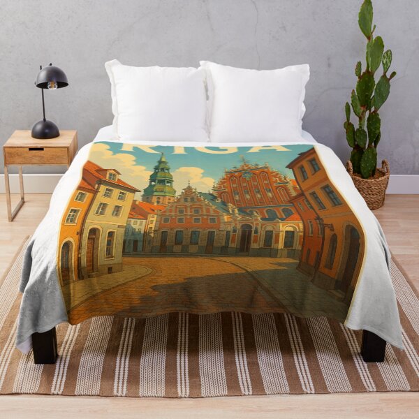 Item preview, House of the Blackheads and Riga’s Historic Center designed and sold by Places On Earth.