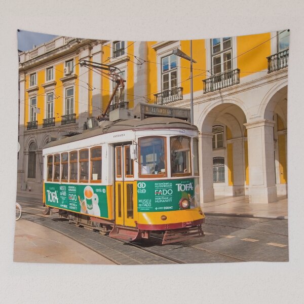 Item preview, Eléctrico amarelo. Lisbon tram. designed and sold by Tereza Pilar  Art.