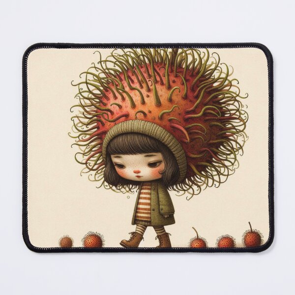 Item preview, Rambutan Girl designed and sold by Beyondnote-Art.