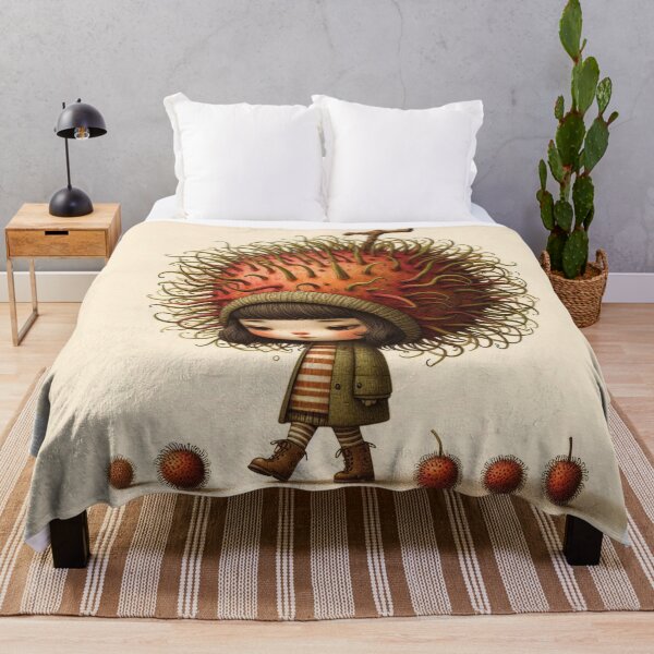 Item preview, Rambutan Girl designed and sold by Beyondnote-Art.