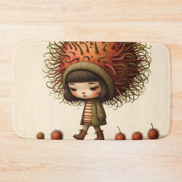 Item preview, Rambutan Girl designed and sold by Beyondnote-Art.