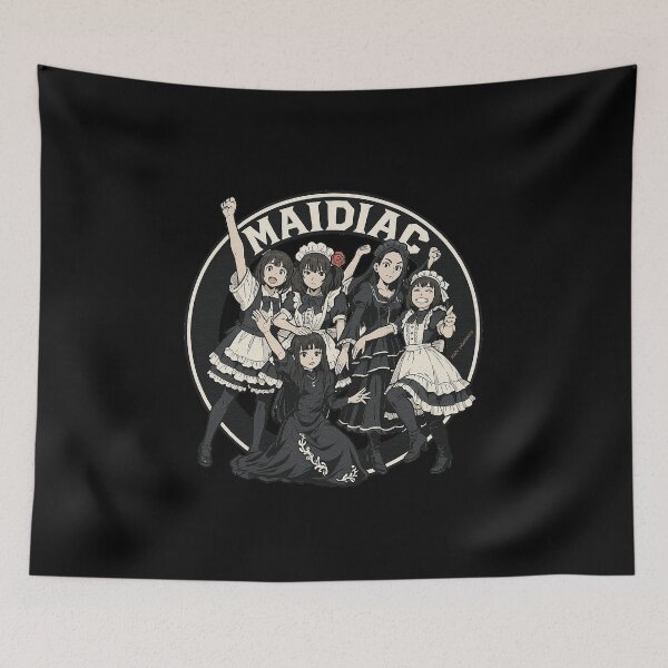 Item preview, MAIDIAC SUPERFAN designed and sold by TheRabbitHoleMD.