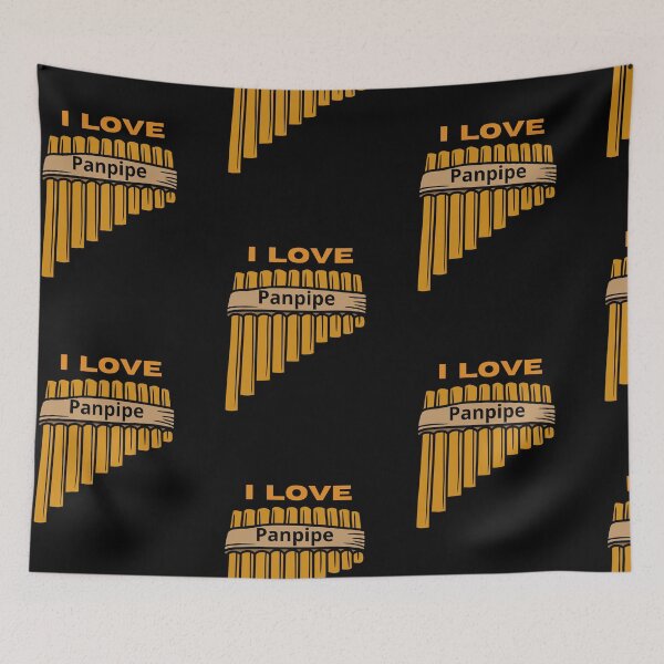 Item preview,  Pan flute player,  I love play pan flute, Pan flute Music, Pan flute Lover, Panpipe, Panpipe Indian Instrument Flute designed and sold by KolorellaS.