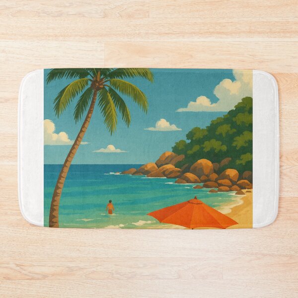 Item preview, Tropical Beach Scene in Koh Samui, Thailand designed and sold by Places On Earth.