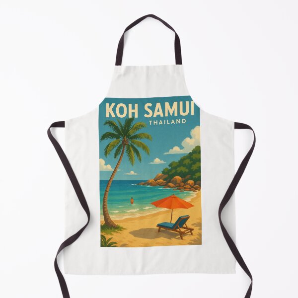Item preview, Tropical Beach Scene in Koh Samui, Thailand designed and sold by Places On Earth.