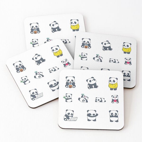 Item preview, Cute Panda Set designed and sold by graphic-genie.