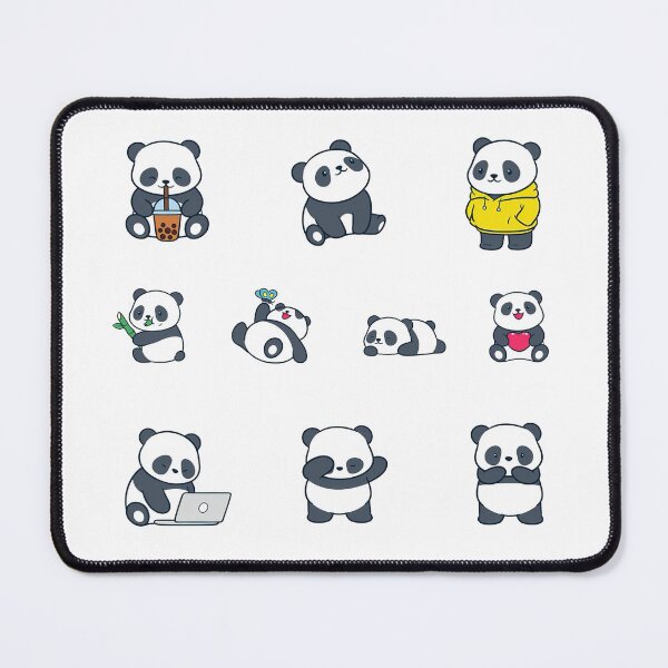 Item preview, Cute Panda Set designed and sold by graphic-genie.