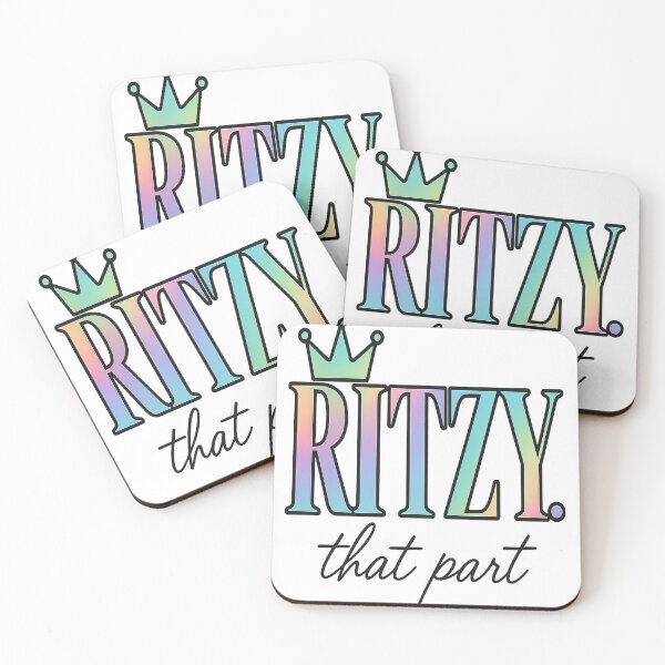 Item preview, RITZY. That Part - Holographic Crowned Luxe Tee Design designed and sold by POD DYNASTY | Original Print On Demand T-Shirt Graphics.