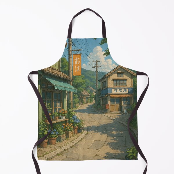 Item preview, Flower Shop Lane - Lofi Village Charm designed and sold by DreamCraze.