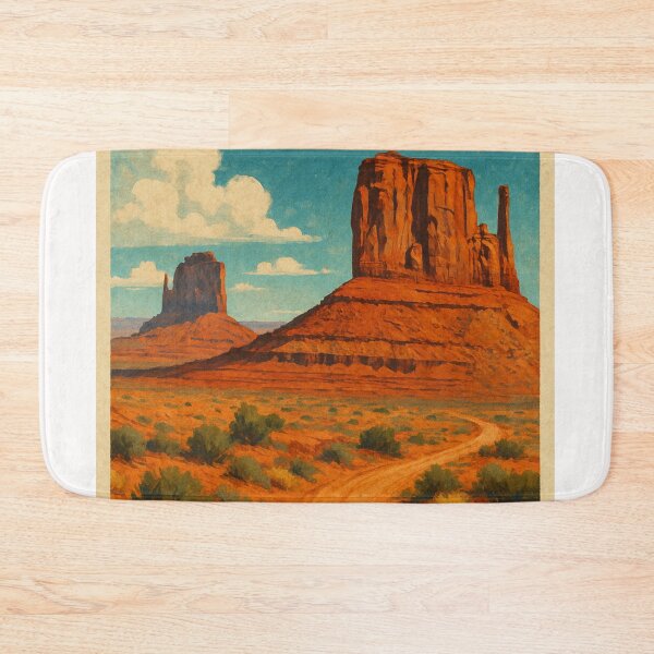 Item preview, Red Rock Buttes of Monument Valley, Arizona designed and sold by Places On Earth.