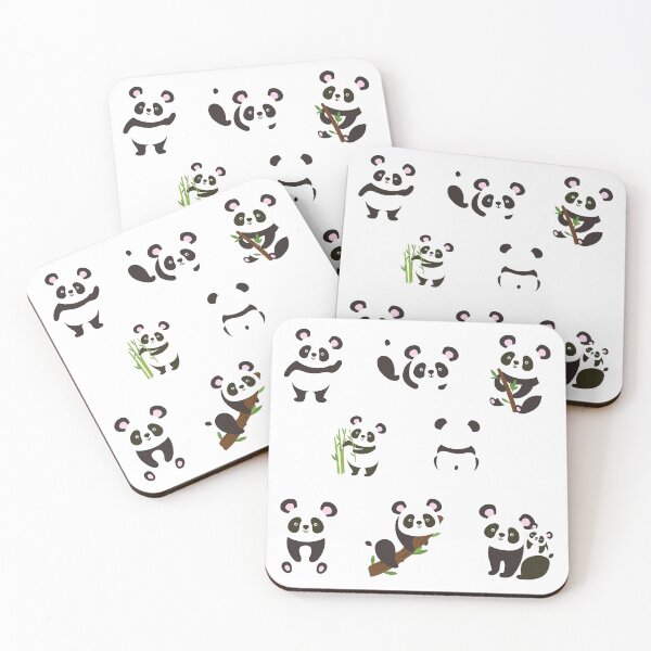 Item preview, Cute Panda Set designed and sold by graphic-genie.