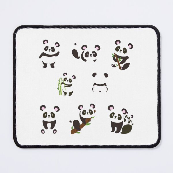 Item preview, Cute Panda Set designed and sold by graphic-genie.