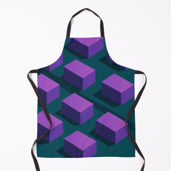Item preview, Radiant floating purple cubes designed and sold by Sigtrix.