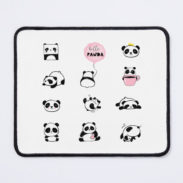 Item preview, Cute Panda Set designed and sold by graphic-genie.