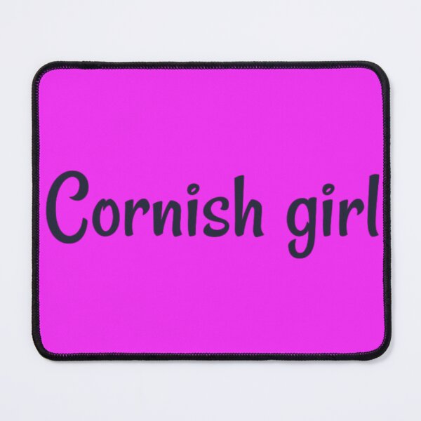 Item preview,  Cornish girl purple and black designed and sold by PiskieChicGifts.