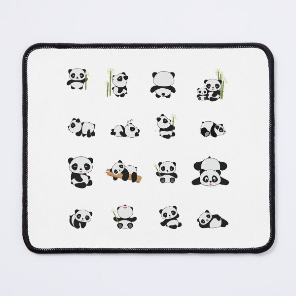 Item preview, Cute Panda Set designed and sold by graphic-genie.
