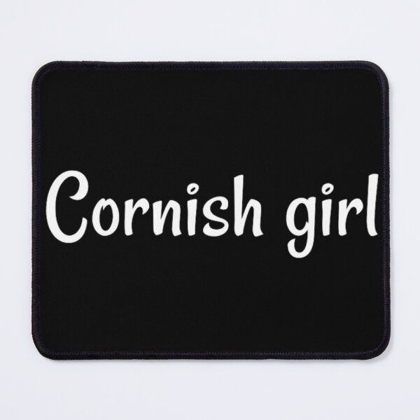 Item preview,   Cornish girl white on black designed and sold by PiskieChicGifts.