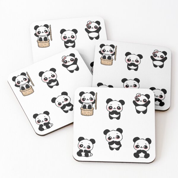 Item preview, Cute Panda Set designed and sold by graphic-genie.
