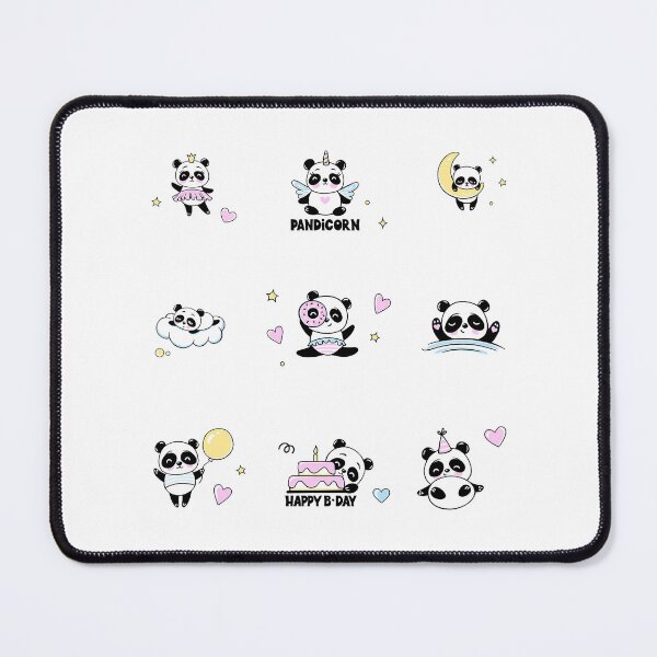 Item preview, Cute Panda Set designed and sold by graphic-genie.