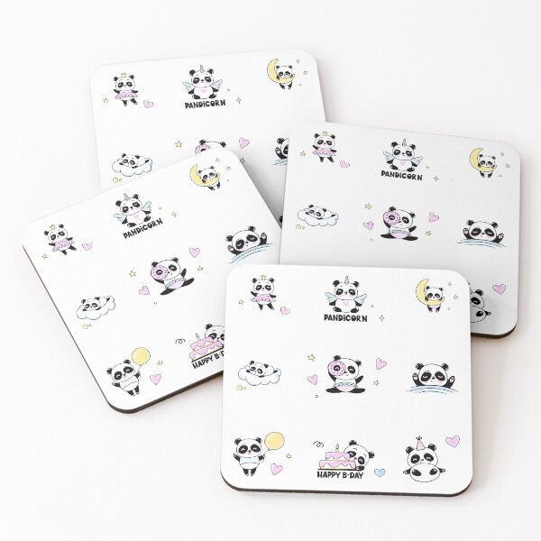 Item preview, Cute Panda Set designed and sold by graphic-genie.