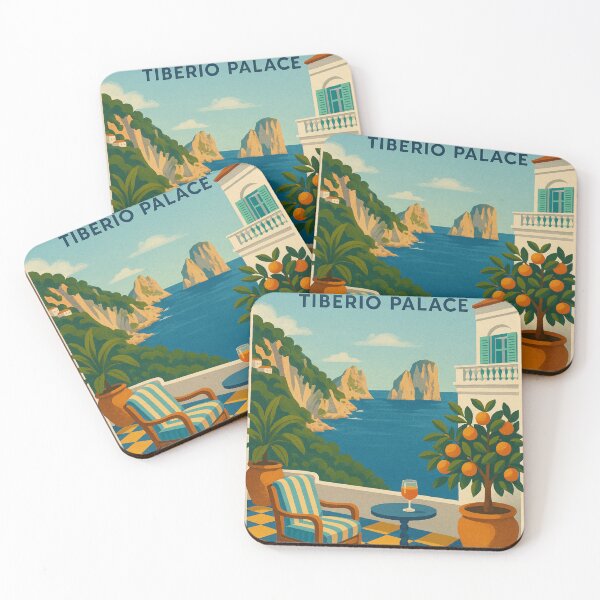Item preview, Scenic Terrace at Tiberio Palace in Capri designed and sold by Aryabek.