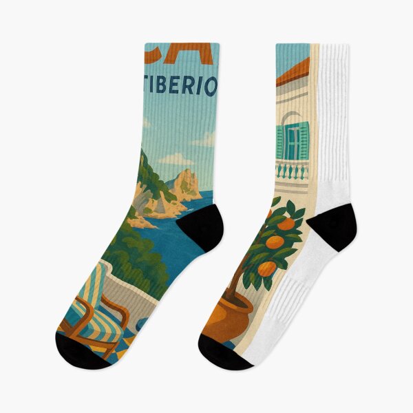 Item preview, Scenic Terrace at Tiberio Palace in Capri designed and sold by Aryabek.