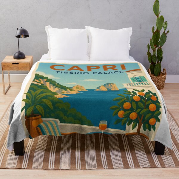 Item preview, Scenic Terrace at Tiberio Palace in Capri designed and sold by Aryabek.